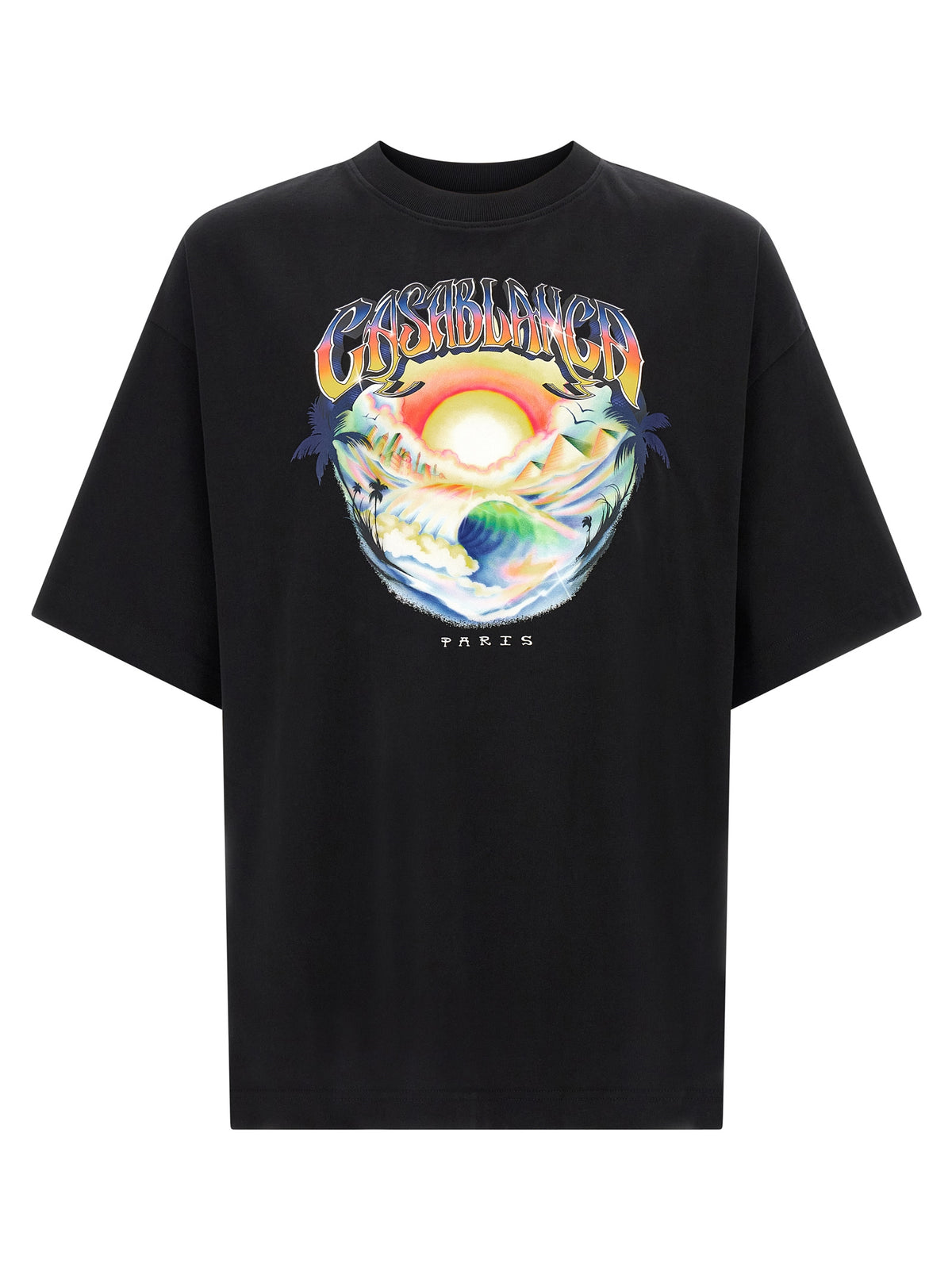 CASABLANCA Casablanca Men 'Airspray' Print T-Shirt