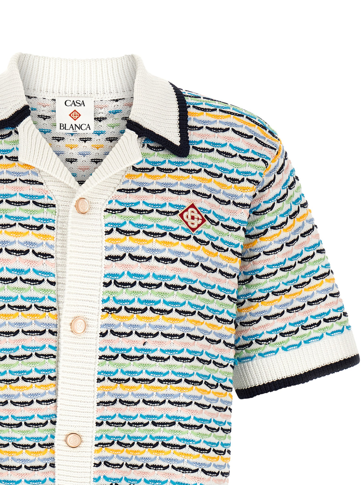 CASABLANCA Casablanca Men 'Tuck Stitch' Shirt