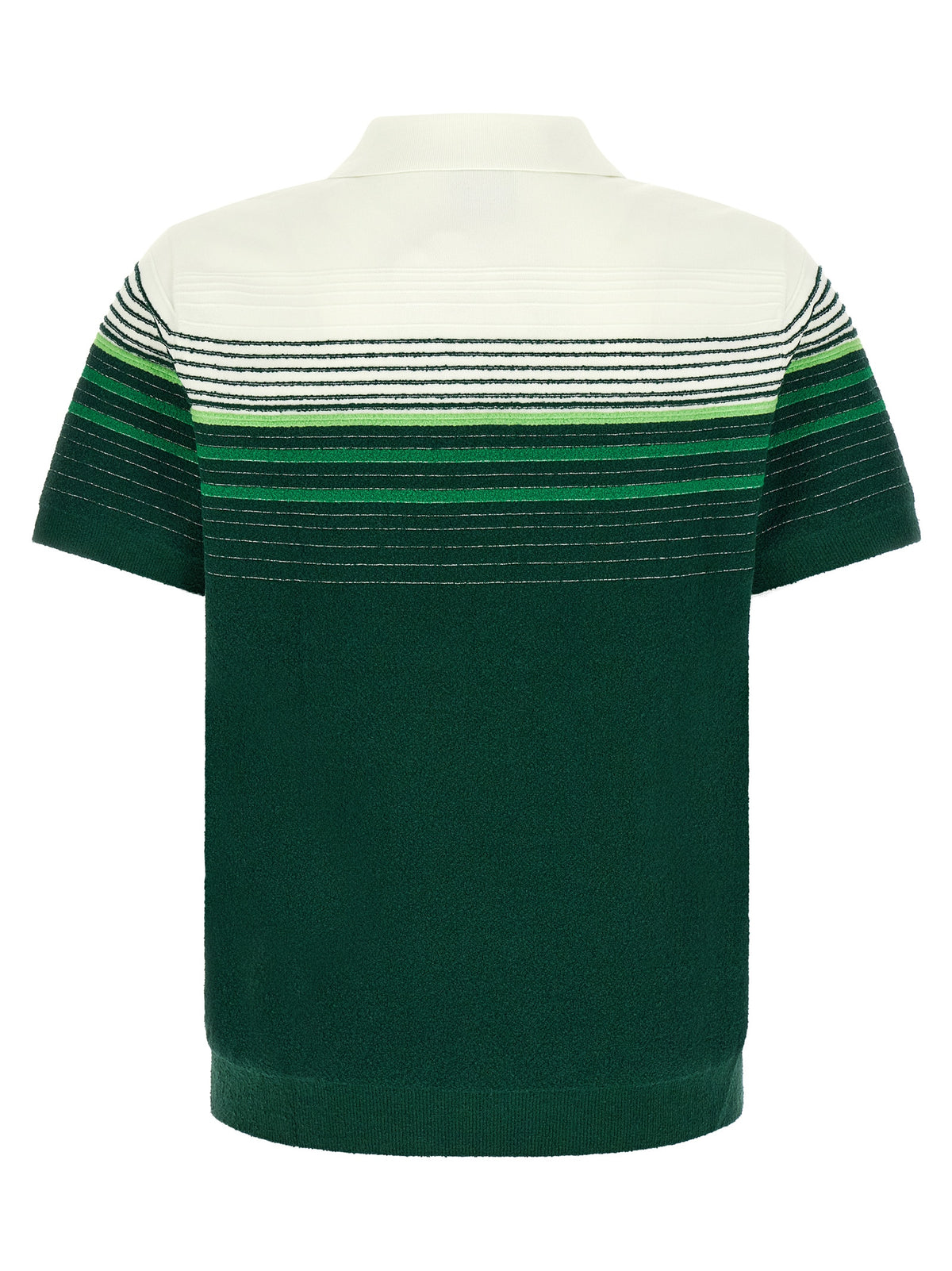 Casablanca Men 'Bouclé Stripes' Polo Shirt