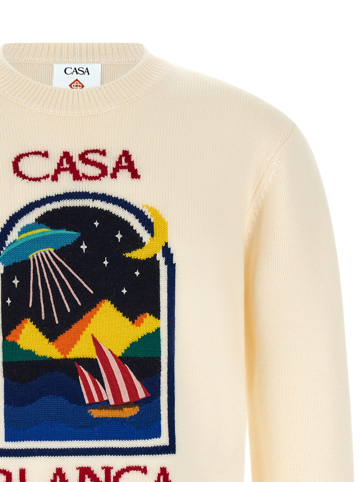 Casablanca Men 'Pyramid Abduction' Sweater