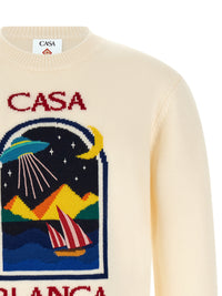 Casablanca Men 'Pyramid Abduction' Sweater