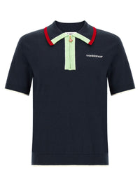 CASABLANCA Casablanca Men Knit Polo Shirt With Zip