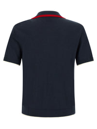 CASABLANCA Casablanca Men Knit Polo Shirt With Zip