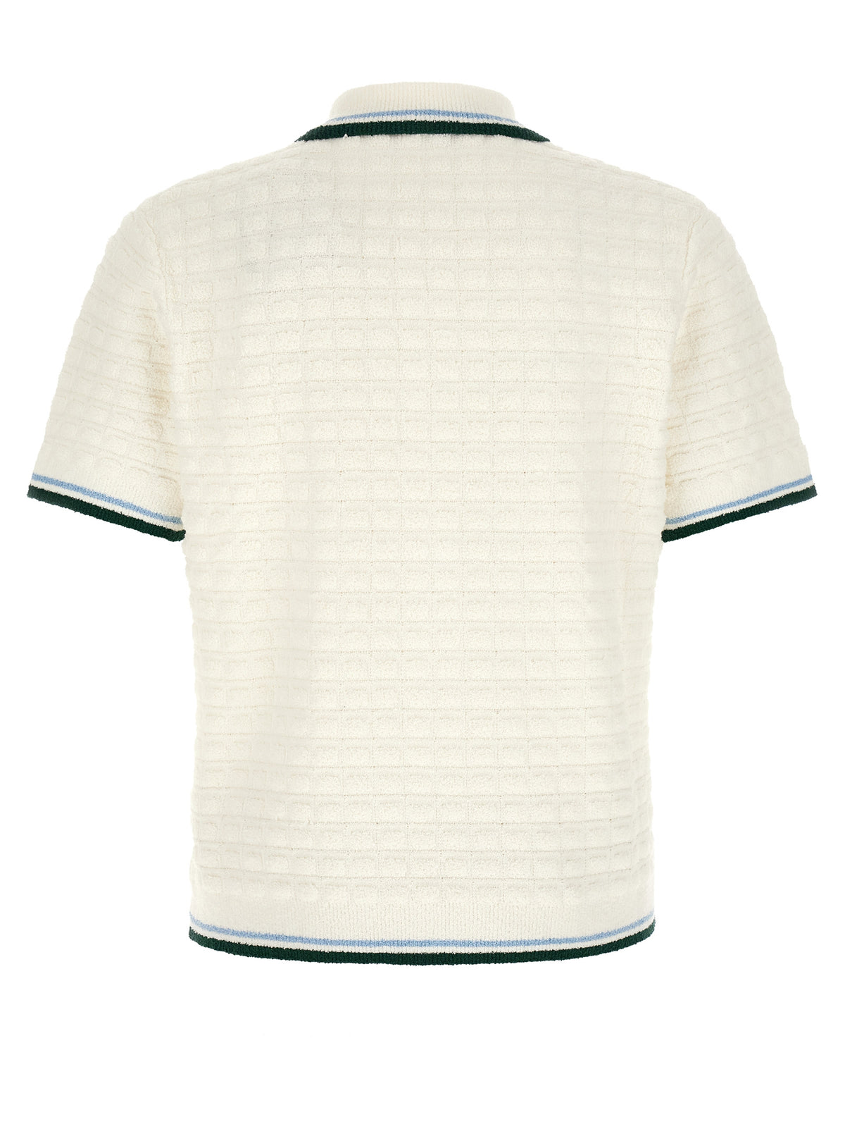 CASABLANCA Casablanca Men Bouclé Polo Shirt
