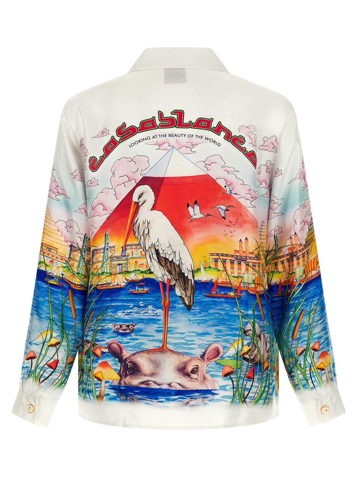 CASABLANCA Casablanca Men 'Egypt As It Was' Shirt