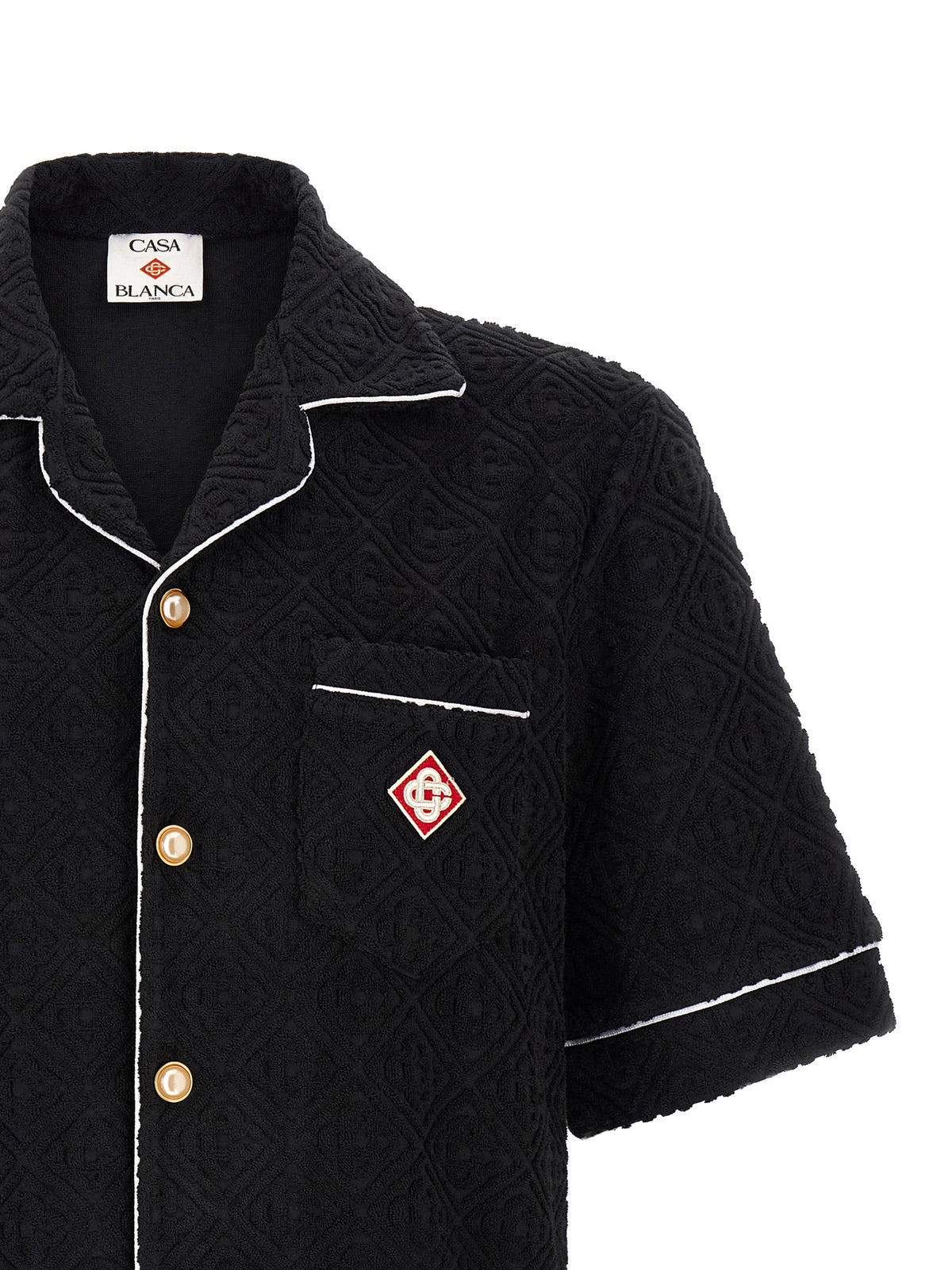 Casablanca Men 'Toweling Monogram' Shirt