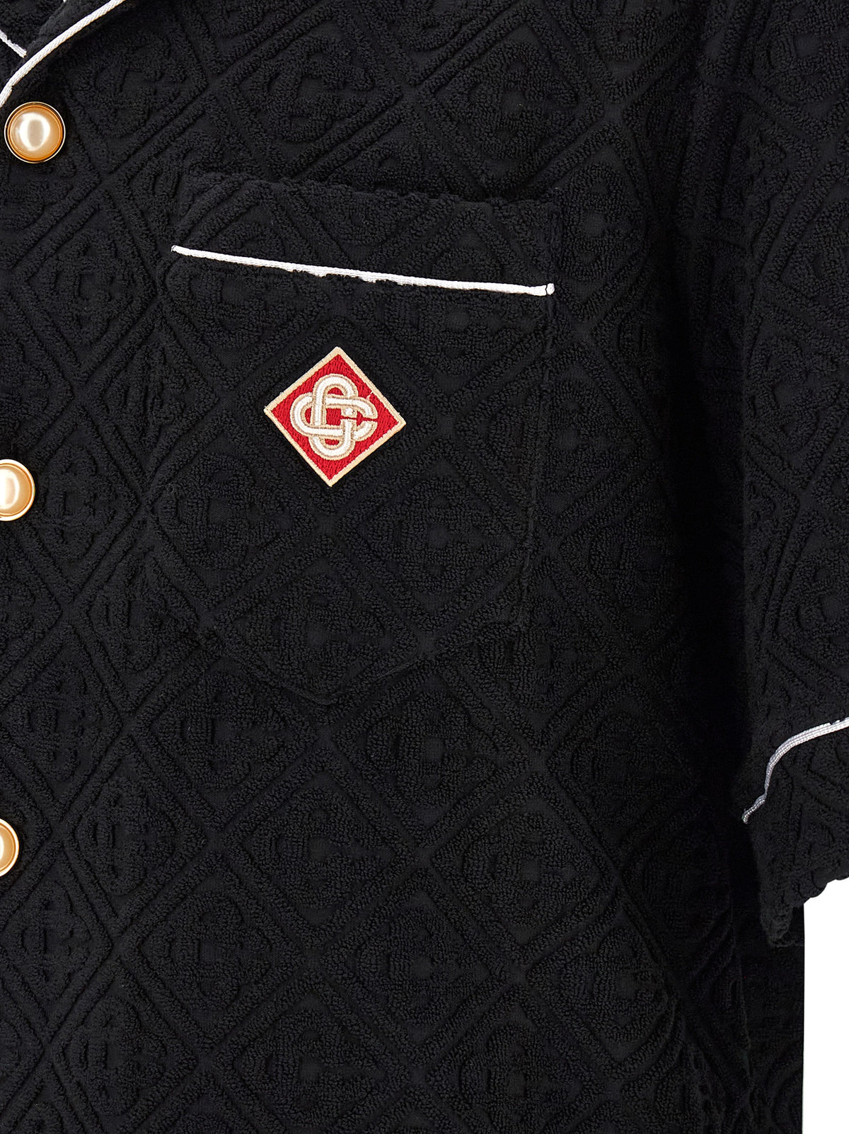Casablanca Men 'Toweling Monogram' Shirt