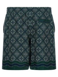Casablanca Men 'Radiating Monogram' Shorts