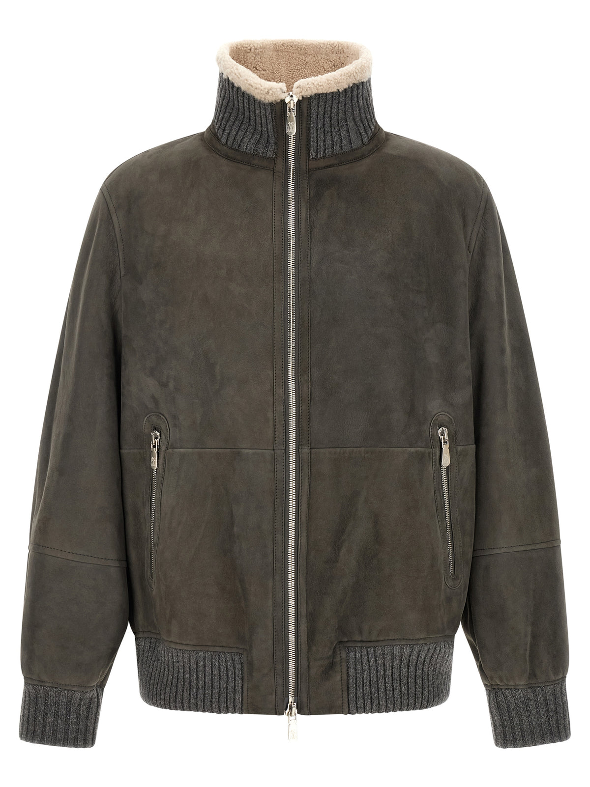 BRUNELLO CUCINELLI Brunello Cucinelli Men Leather Jacket