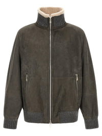 BRUNELLO CUCINELLI Brunello Cucinelli Men Leather Jacket