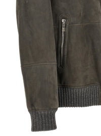 BRUNELLO CUCINELLI Brunello Cucinelli Men Leather Jacket