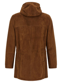 BRUNELLO CUCINELLI Brunello Cucinelli Men Suede Parka