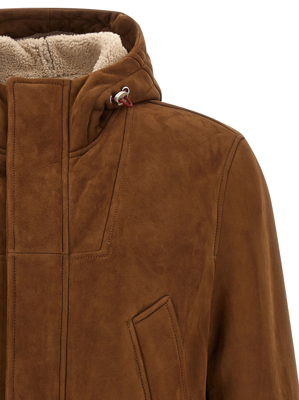 BRUNELLO CUCINELLI Brunello Cucinelli Men Suede Parka
