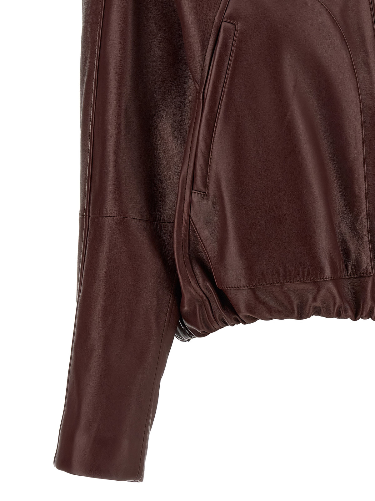 Brunello Cucinelli Women Nappa Leather Jacket