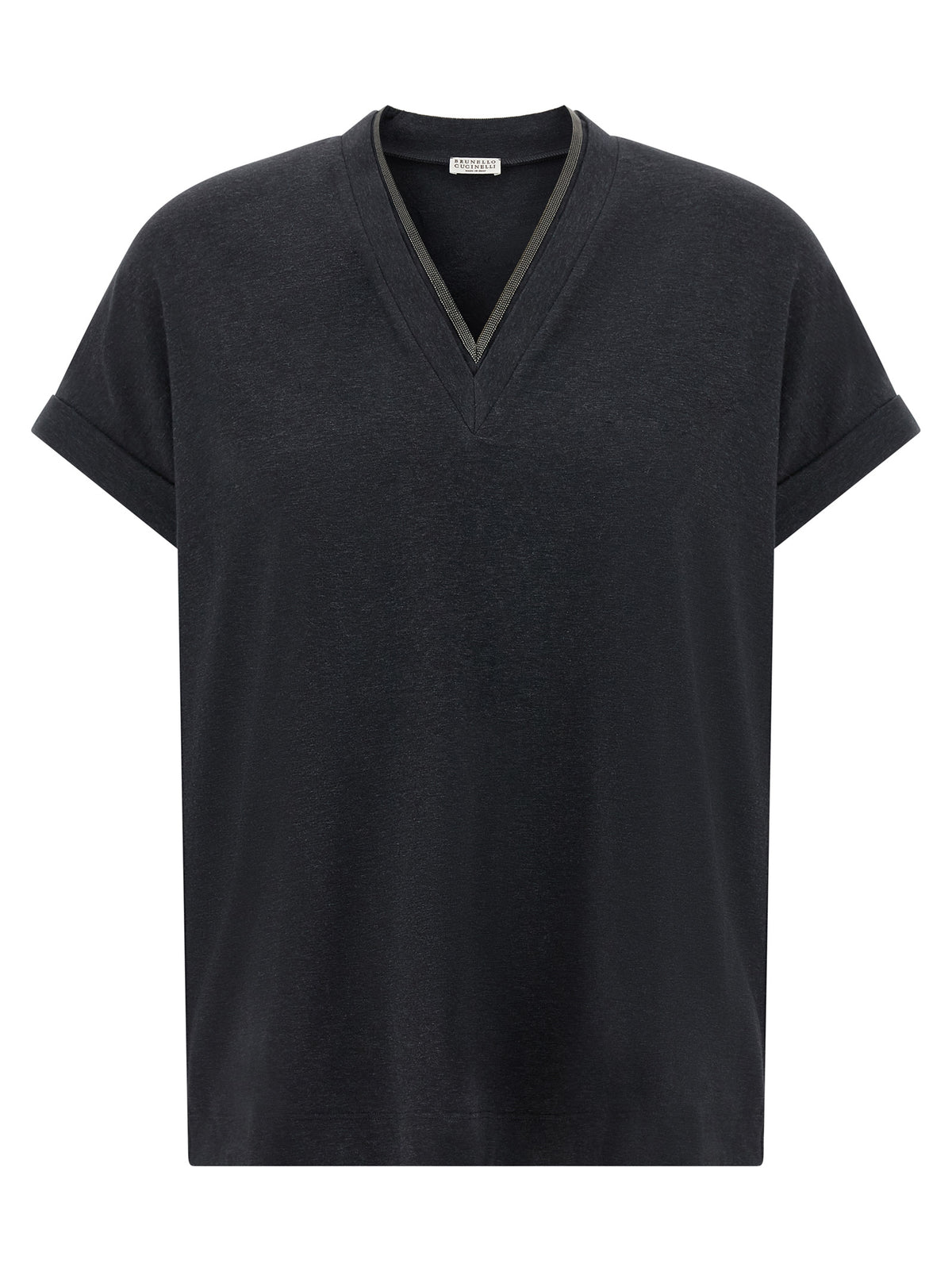 BRUNELLO CUCINELLI Brunello Cucinelli Women 'Shiny Trims' T-Shirt
