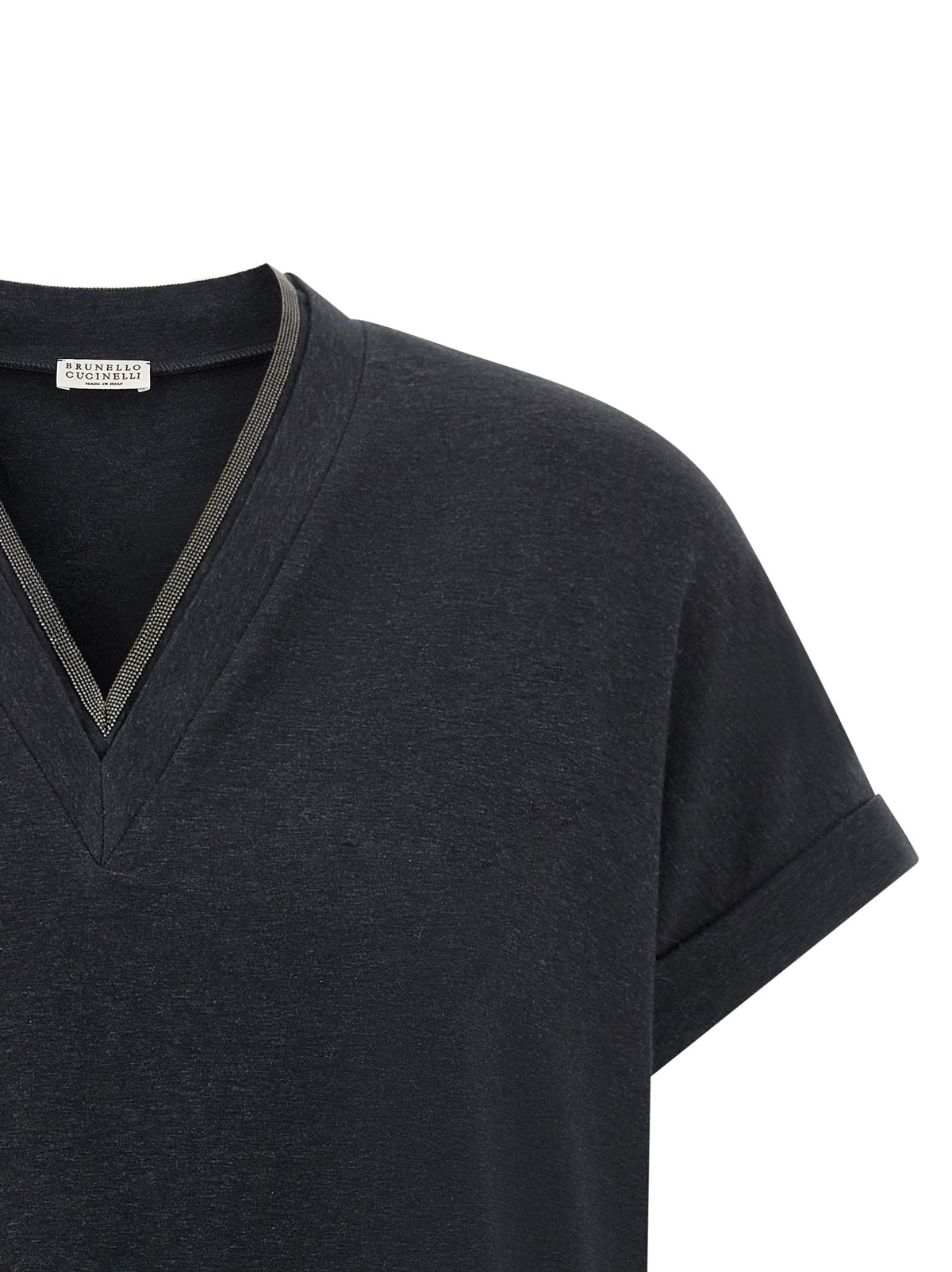 BRUNELLO CUCINELLI Brunello Cucinelli Women 'Shiny Trims' T-Shirt