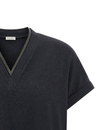 BRUNELLO CUCINELLI Brunello Cucinelli Women 'Shiny Trims' T-Shirt