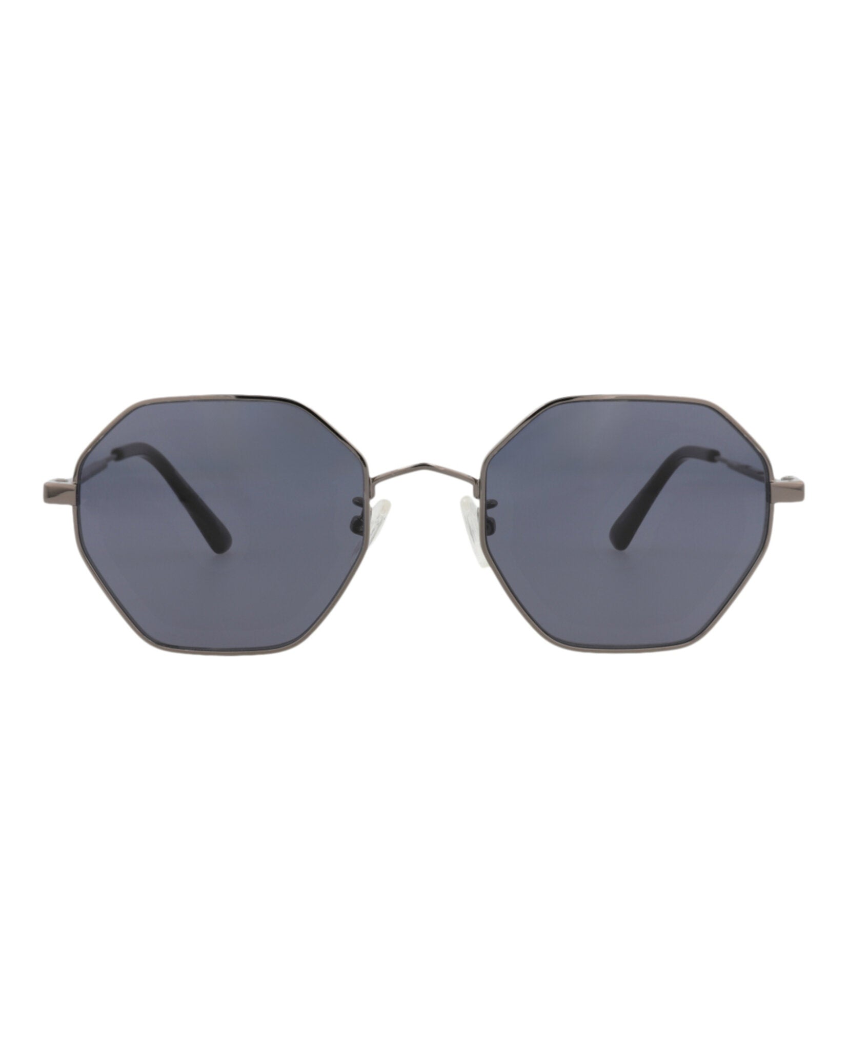 McQ Alexander McQueen Mens Square/Rectangle Ruthenium Ruthenium Grey Fashion Designer Eyewear
