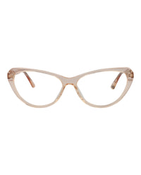 McQ Alexander McQueen Womens Cat Eye Nude Nude Transparent Fashion Designer Eyewear NUDE NUDE TRANSPARENT