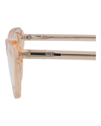 McQ Alexander McQueen Womens Cat Eye Nude Nude Transparent Fashion Designer Eyewear