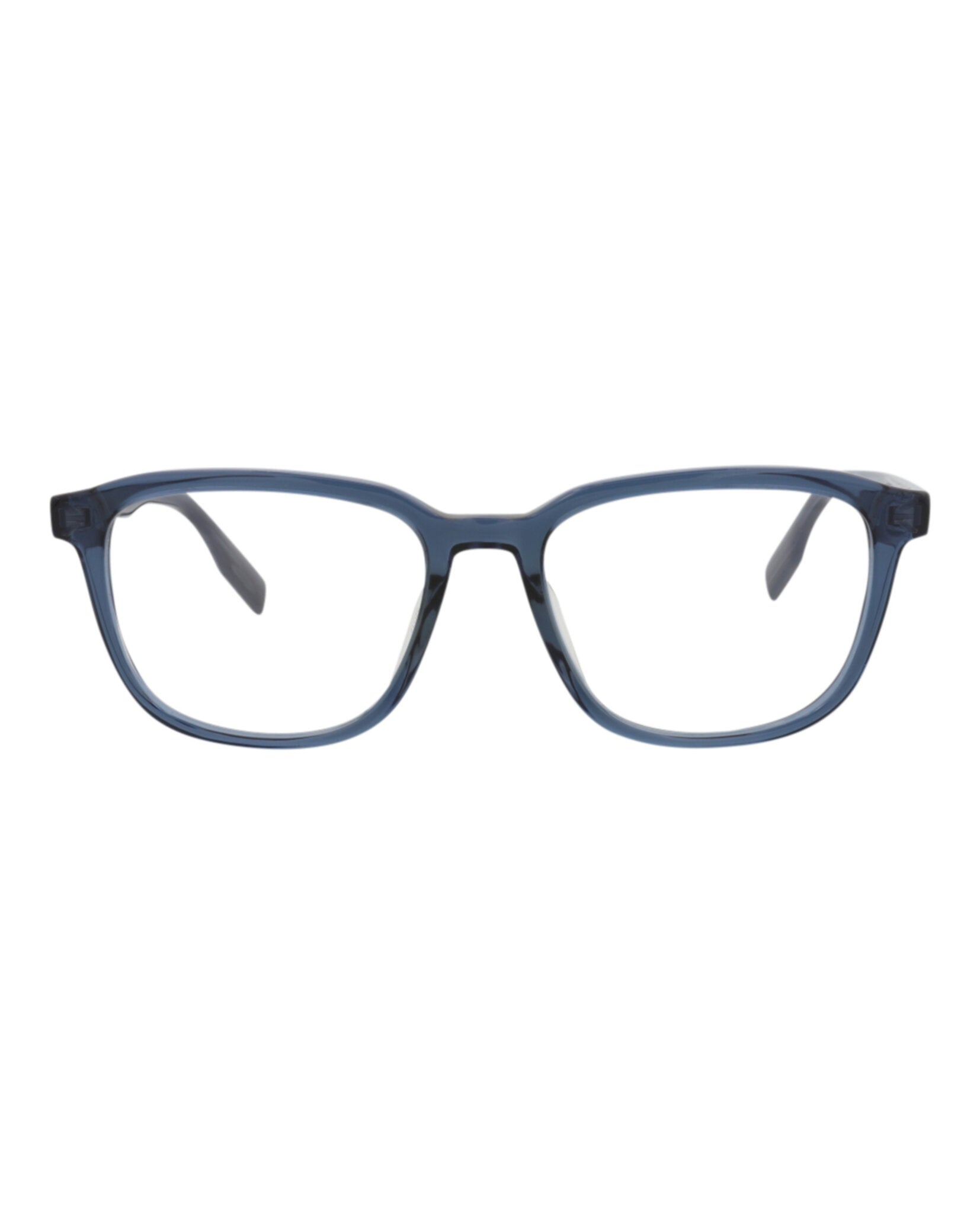 McQ Alexander McQueen Mens Square/Rectangle Blue Blue Transparent Fashion Designer Eyewear Blue Blue Transparent