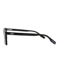 McQ Alexander McQueen Womens Square/Rectangle Black Black Grey Fashion Designer Eyewear