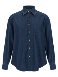 Brunello Cucinelli Men Lightweight Denim Shirt