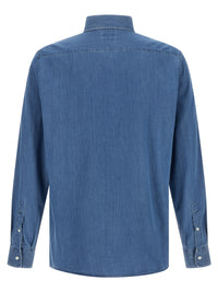 BRUNELLO CUCINELLI Brunello Cucinelli Men Denim Shirt
