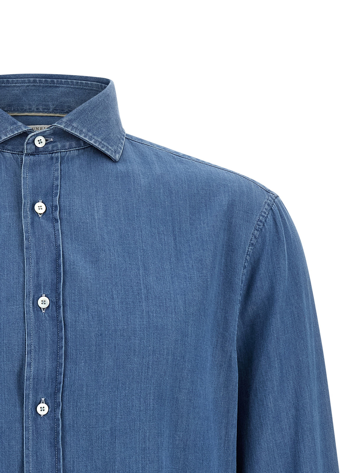 BRUNELLO CUCINELLI Brunello Cucinelli Men Denim Shirt