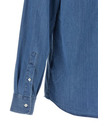 BRUNELLO CUCINELLI Brunello Cucinelli Men Denim Shirt