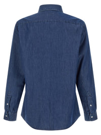 BRUNELLO CUCINELLI Brunello Cucinelli Men Denim Shirt