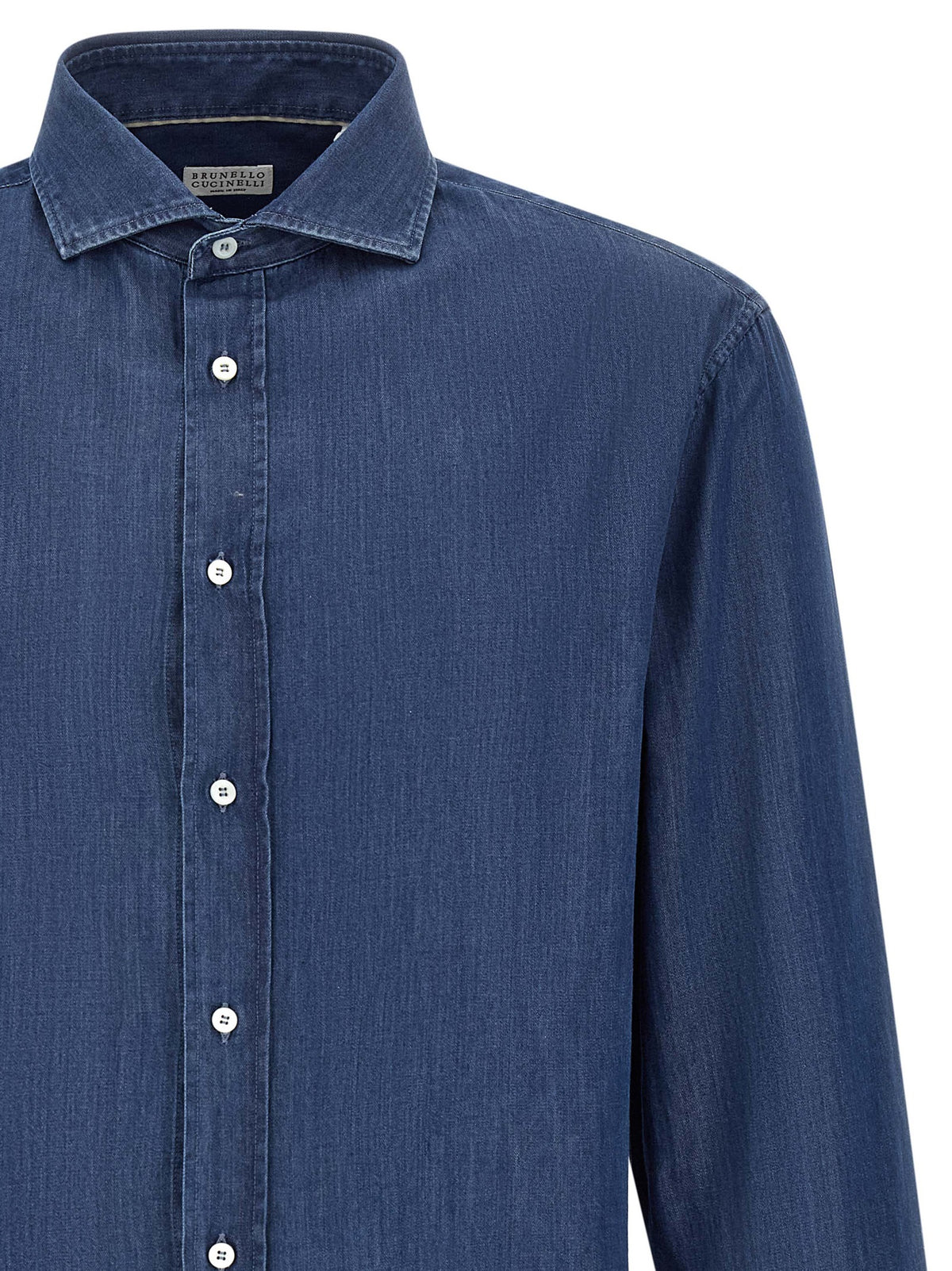 BRUNELLO CUCINELLI Brunello Cucinelli Men Denim Shirt