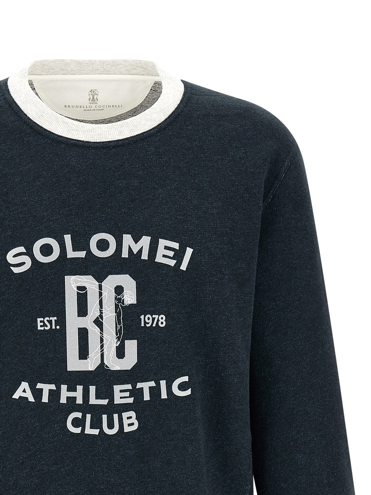 BRUNELLO CUCINELLI Brunello Cucinelli Men Cotton And Linen Sweatshirt