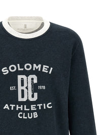 BRUNELLO CUCINELLI Brunello Cucinelli Men Cotton And Linen Sweatshirt