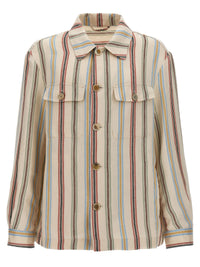 Etro Men Striped Overshirt