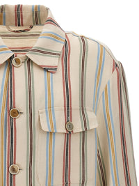 Etro Men Striped Overshirt