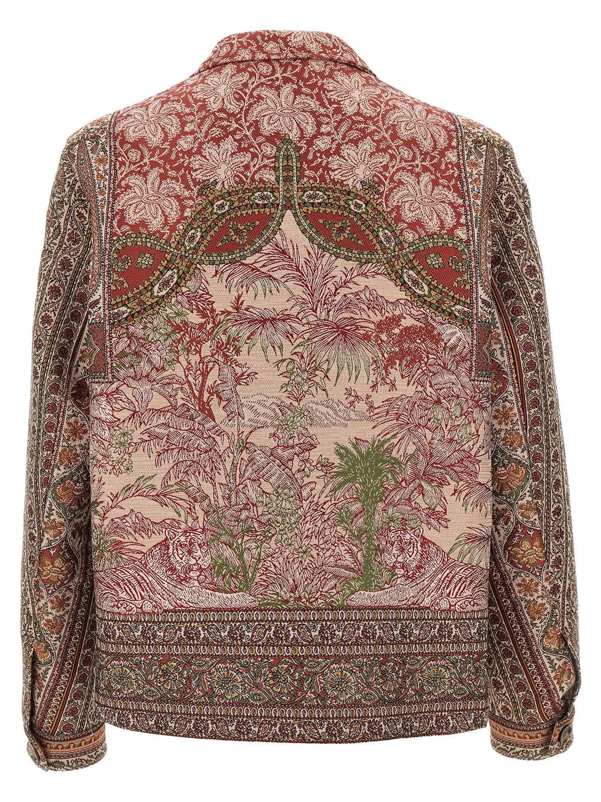 ETRO Etro Men Balmacaan Neck Overshirt