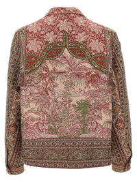 ETRO Etro Men Balmacaan Neck Overshirt