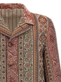 ETRO Etro Men Balmacaan Neck Overshirt