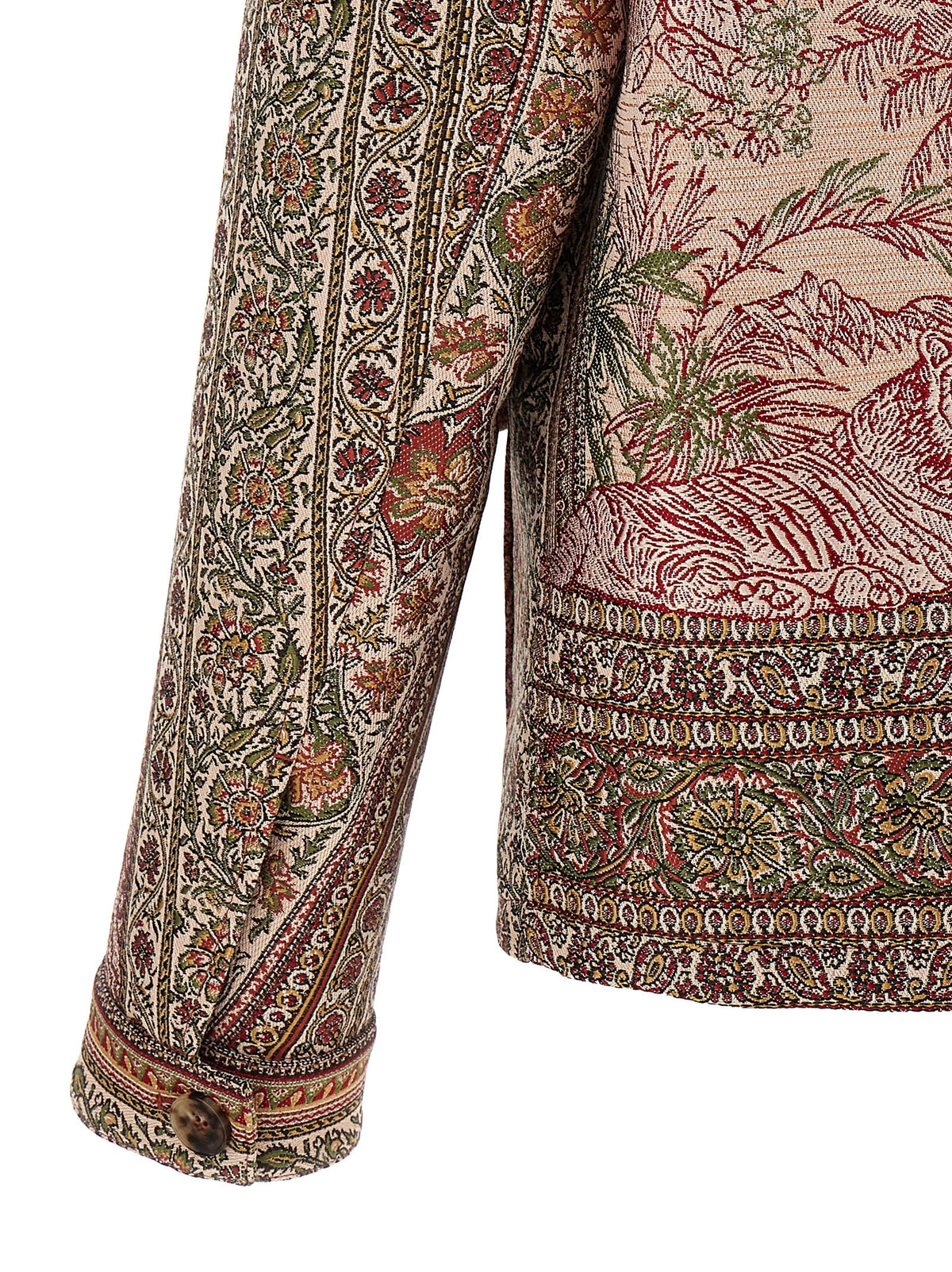 ETRO Etro Men Balmacaan Neck Overshirt