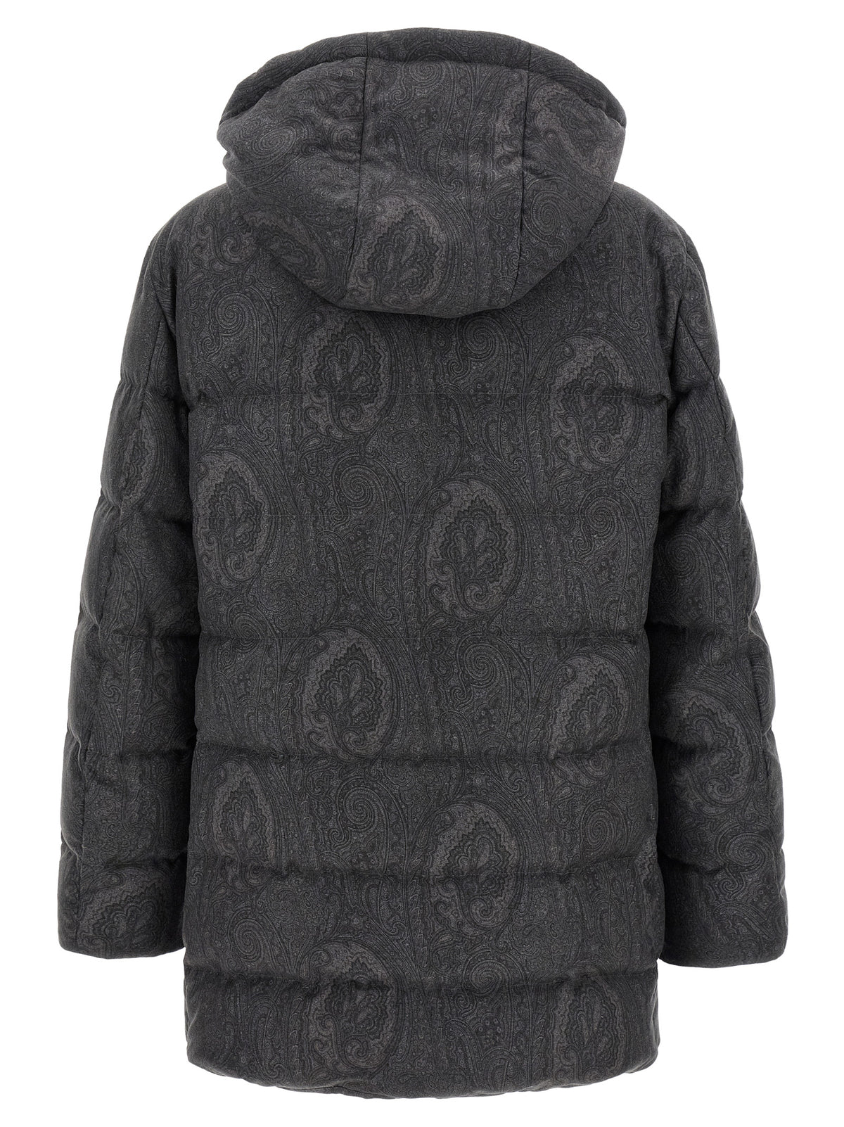 Etro Men Grey 'Arnica' Down Jacket