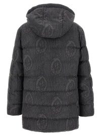Etro Men Grey 'Arnica' Down Jacket