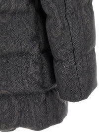 Etro Men Grey 'Arnica' Down Jacket