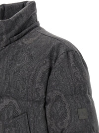 Etro Men Grey 'Arnica' Down Jacket