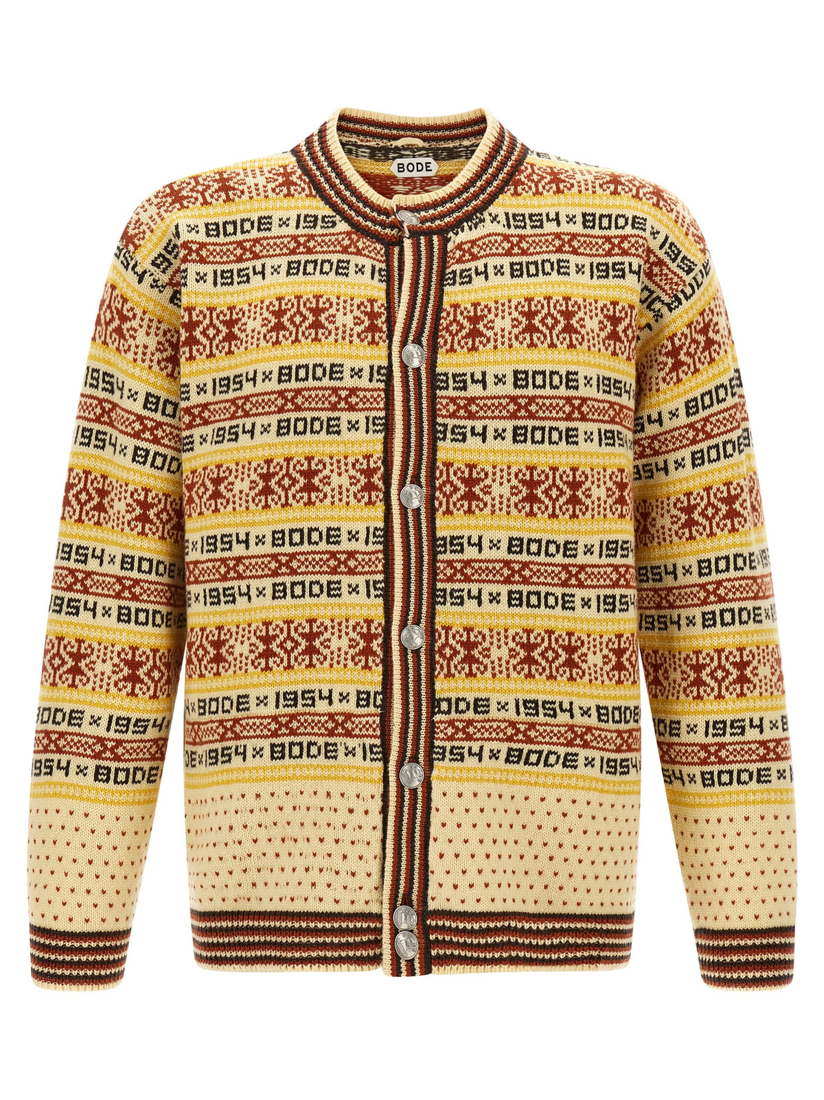 BODE Bode Men 'Marzipan' Cardigan