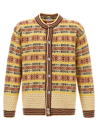 BODE Bode Men 'Marzipan' Cardigan