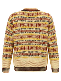 BODE Bode Men 'Marzipan' Cardigan