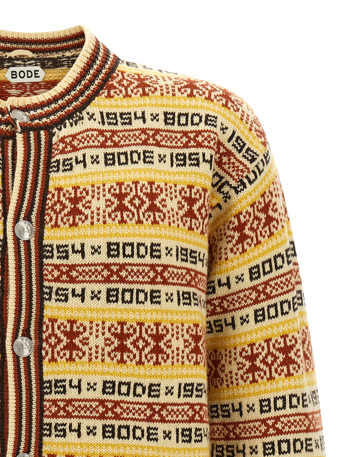 BODE Bode Men 'Marzipan' Cardigan
