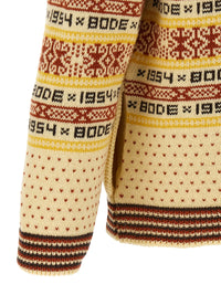 BODE Bode Men 'Marzipan' Cardigan
