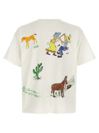 Bode Men White 'River City' T-Shirt